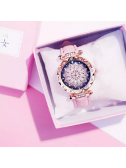 Reloj de mujer color rosa