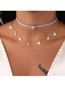 collar con estrellas (3...