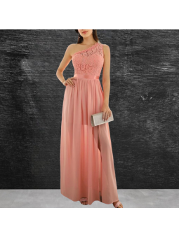 Vestido largo de un solo...